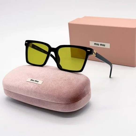 Miu Miu | Accessories | New Miu Miu Smu 3z 16k7o Square  display picture 3